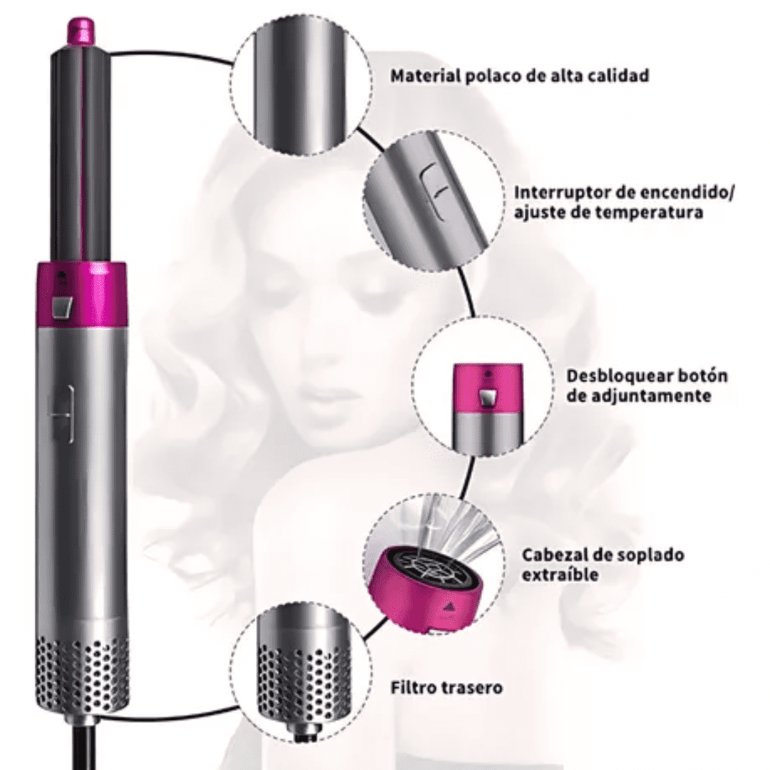 AirBrush™ MultiStyler - Secador 5 en 1